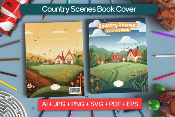 A Rustic Book Cover Graphic for Selling Creative Products