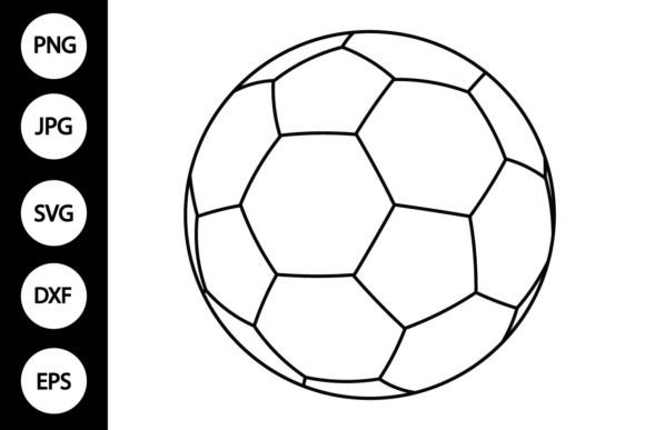 A Soccer Ball Graphic for Branding and Marketing Content