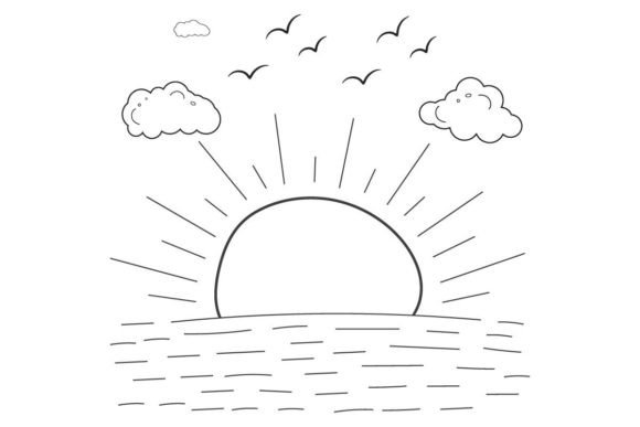A Sunny Graphic Asset for Crafts and Local Branding