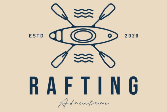 Crafting Your Adventure Brand with this Logo Line Art