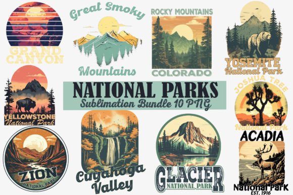 Evaluating a National Parks Sublimation Bundle for Crafts & Graphics