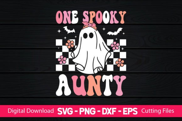 One Spooky Aunty: A Graphics Asset for Crafts