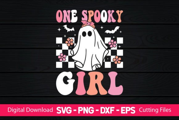 One Spooky Girl: A Versatile Graphic Asset for Seasonal Crafts