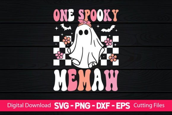 One Spooky Memaw: A Graphic Design Asset for Seasonal Crafts