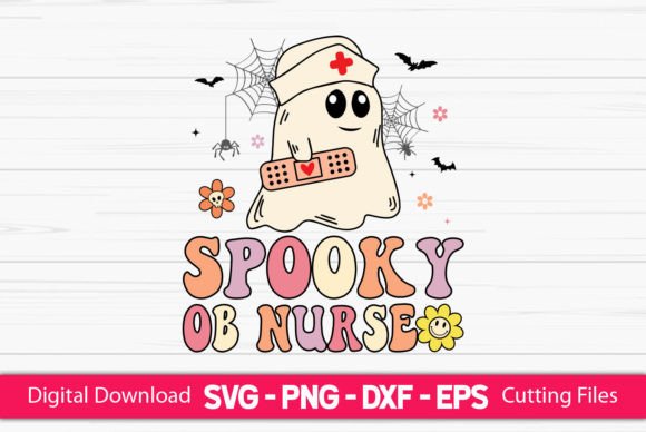 Spooky OB Nurse: A Craft and Graphics Asset with Niche Appeal