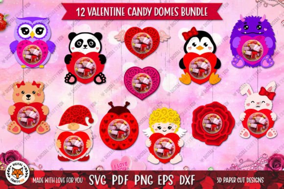 Valentine Candy Dome Bundle SVG: An Embroidery Designer's Review